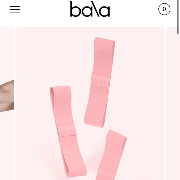 Bala Pink resistance Bands- NWT - Picture 2 of 3